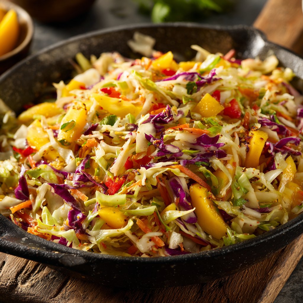 Jamaican Mango Slaw