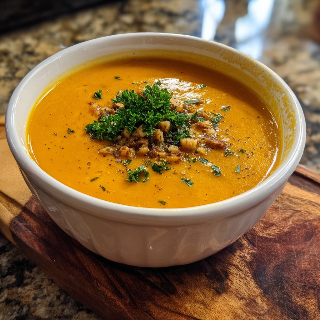 Squash Soup Roasted Veggie Blend
