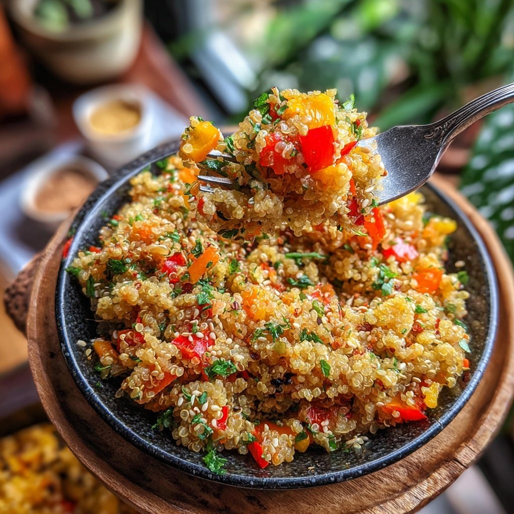 Vegetable Fried Quinoa