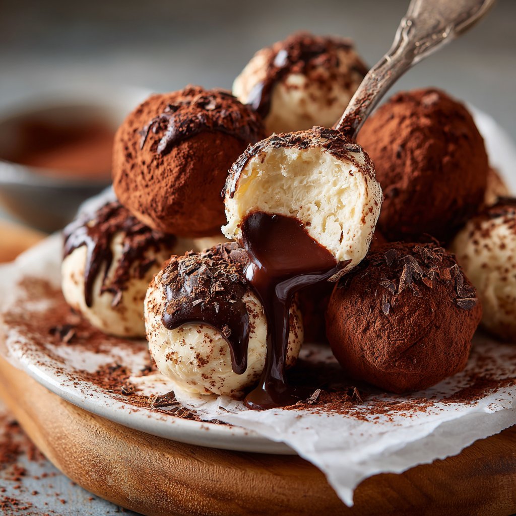 Chocolate Cheesecake Truffles