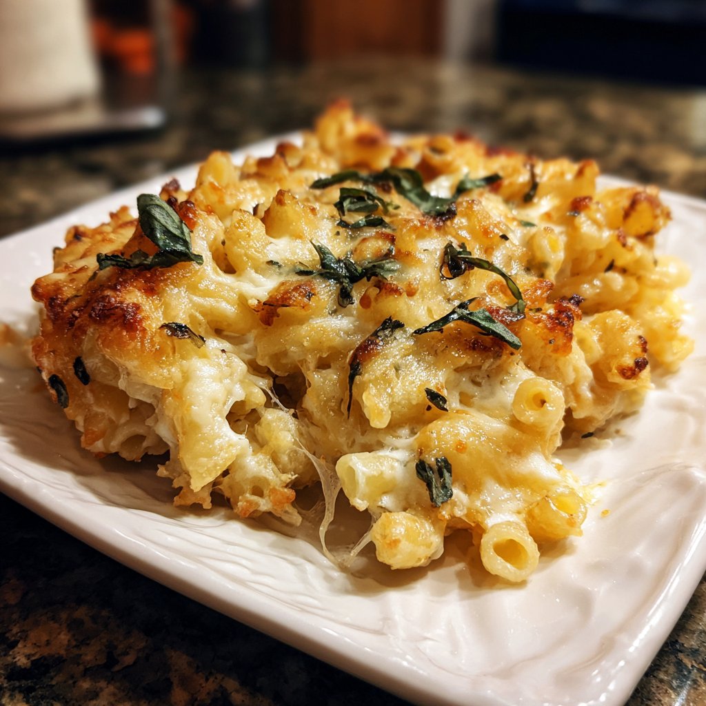Valentine Pasta Bake with Cream Sauce