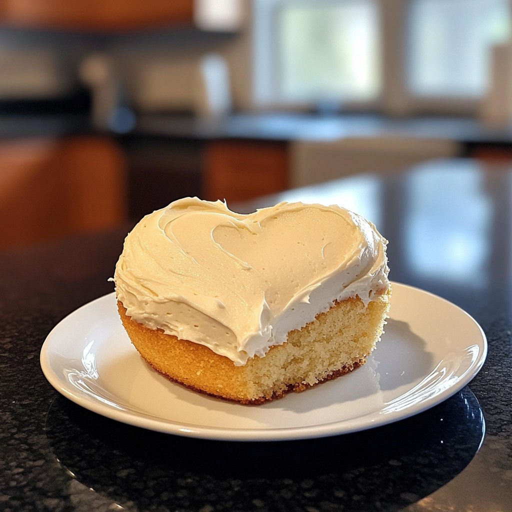 Mini Heart Cake Recipe