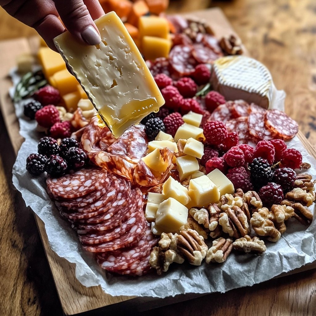 Easy Super Bowl Charcuterie Board