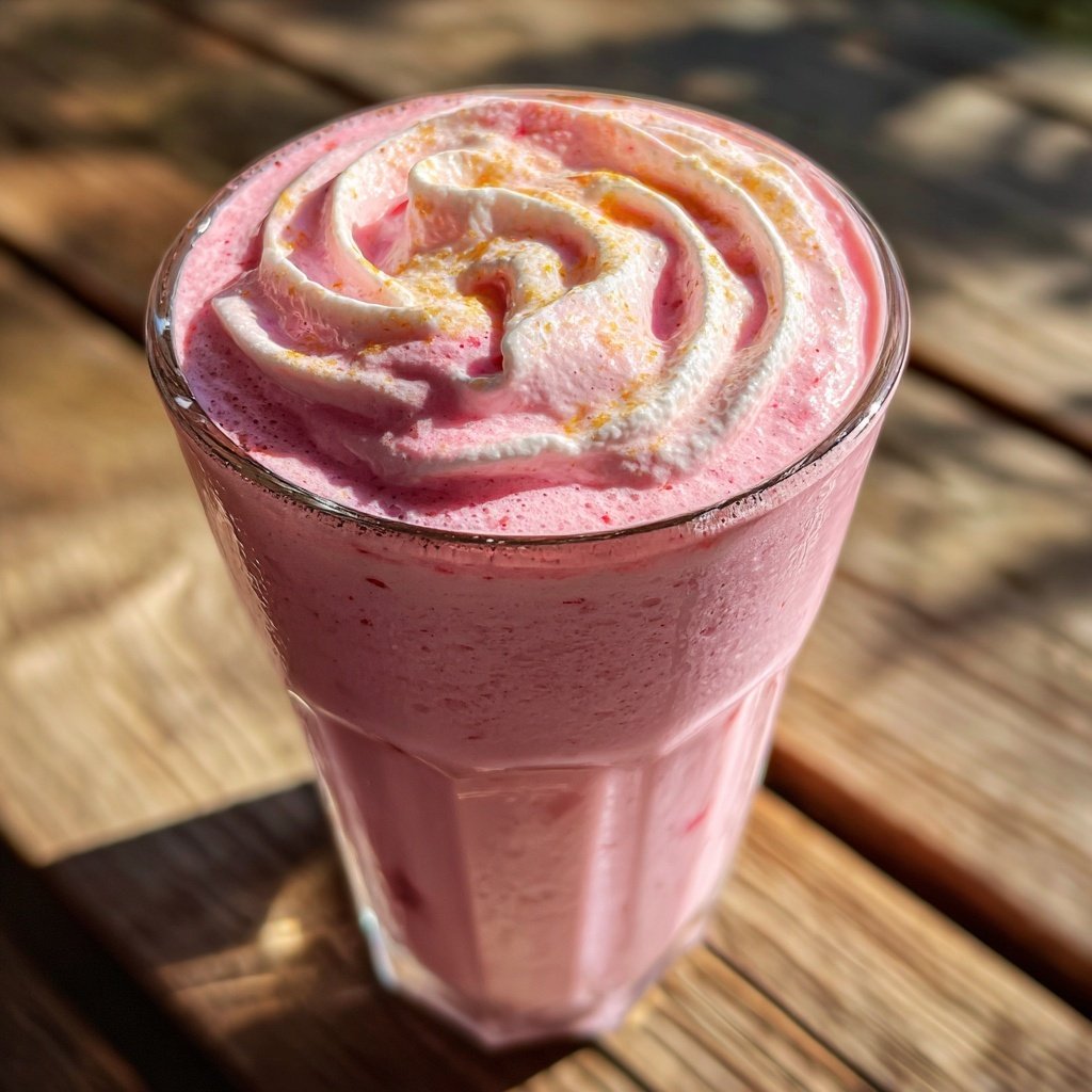 Strawberry Vanilla Protein Shake