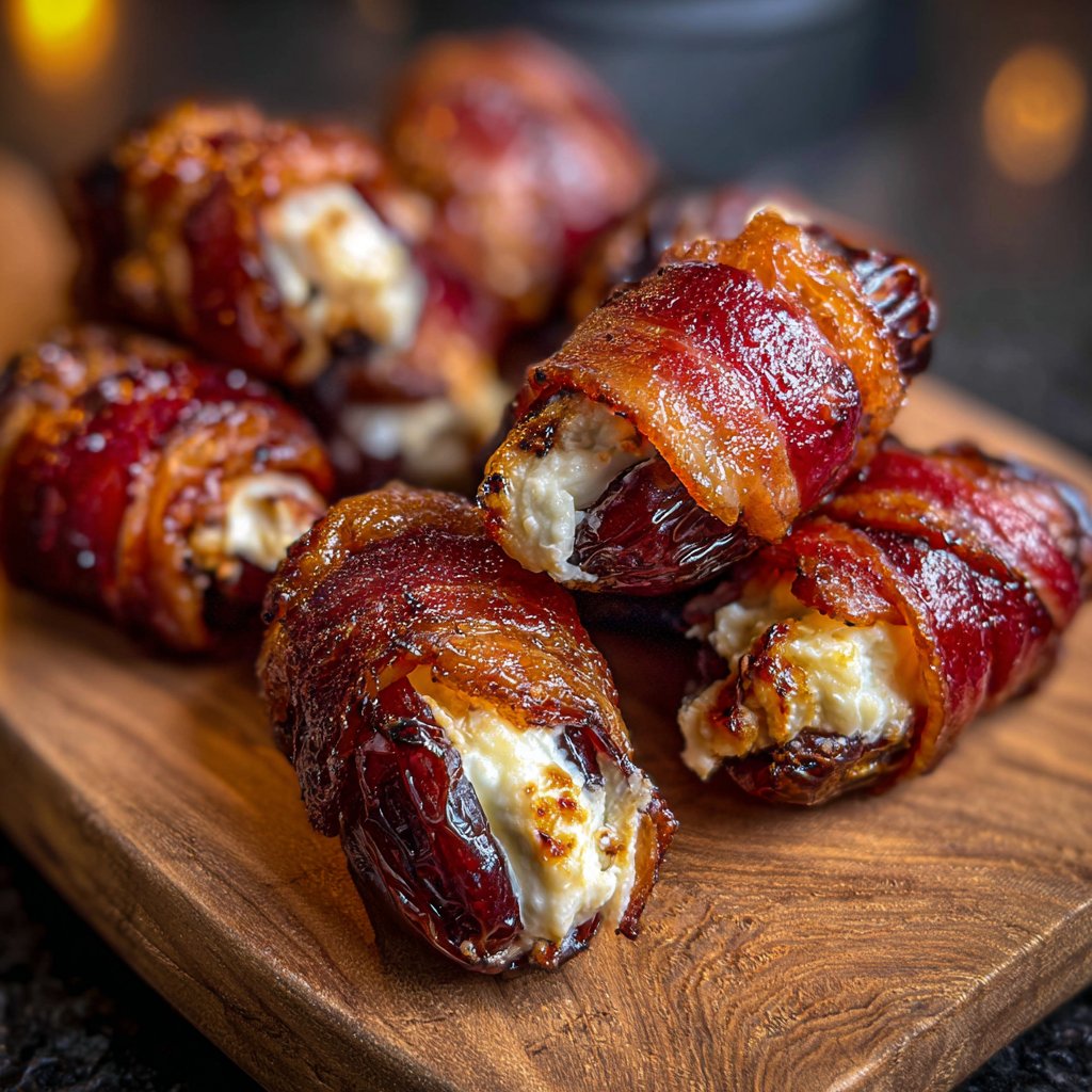 Valentines Snacks Cheese Stuffed Dates