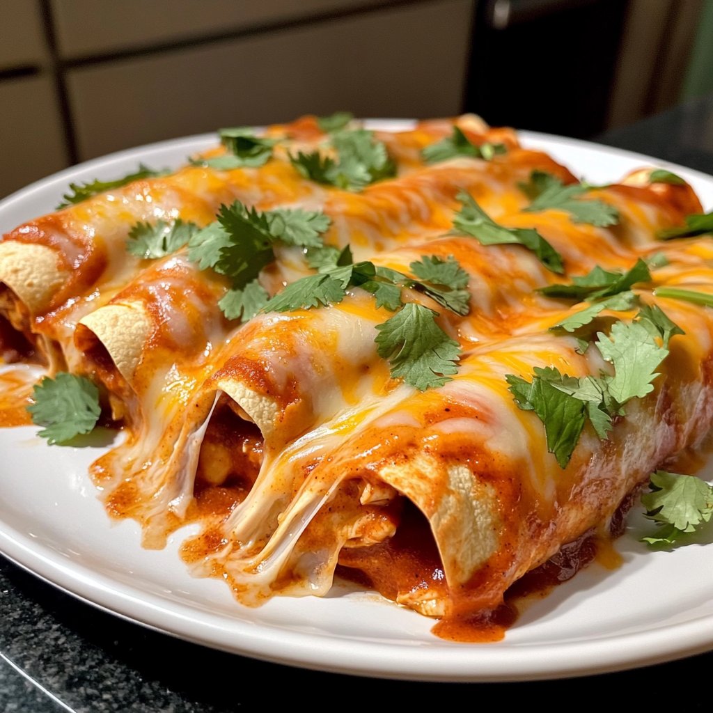 Budget-Friendly Chicken Enchiladas Recipe