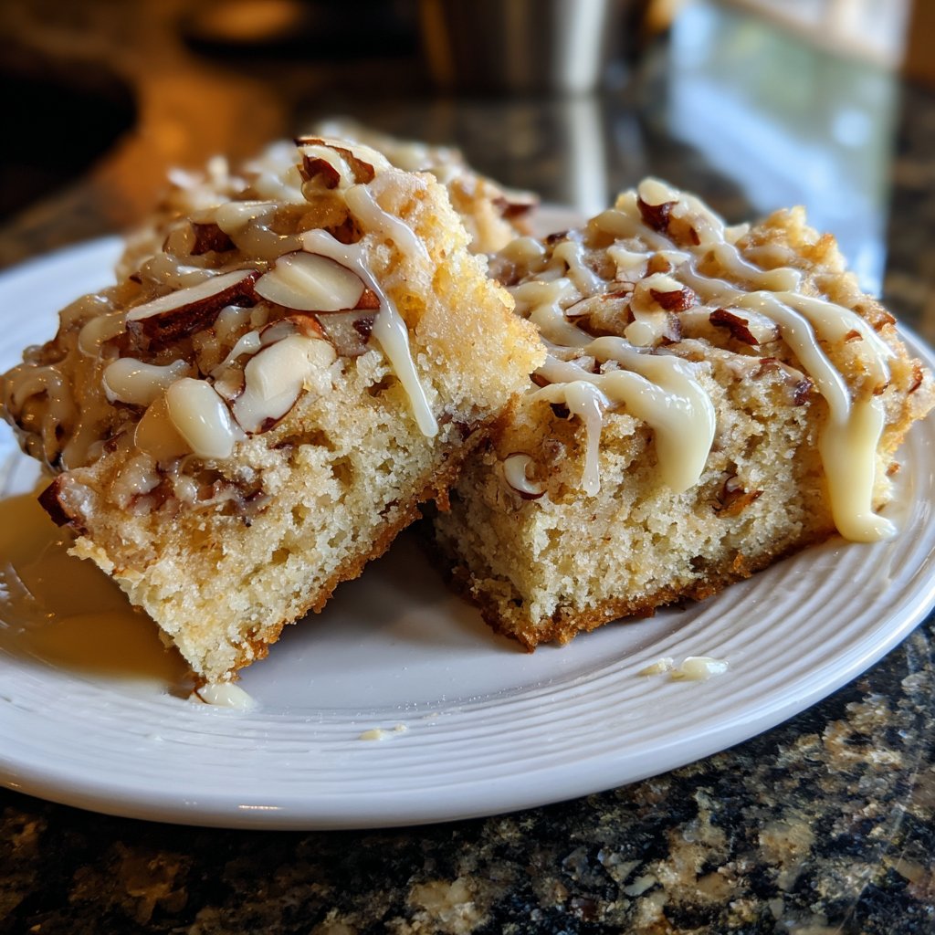 Vanilla Almond Breakfast Squares
