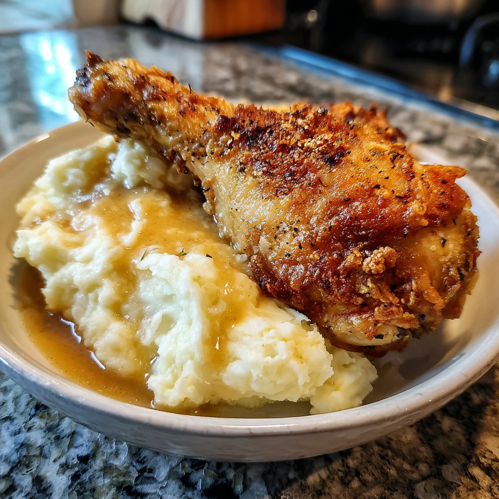 Comfort Food Chicken And Mashed Potatoes