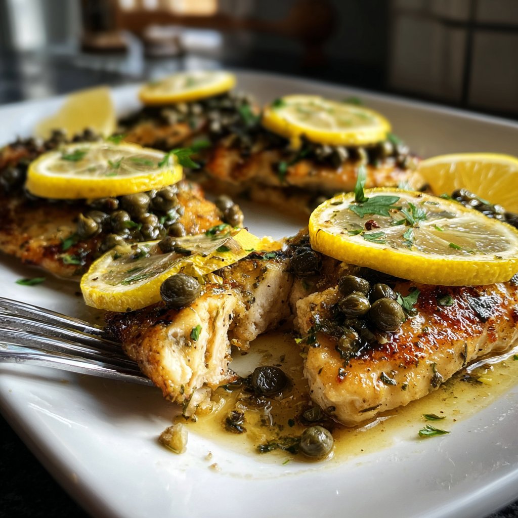 Chicken Piccata with Lemon Capers