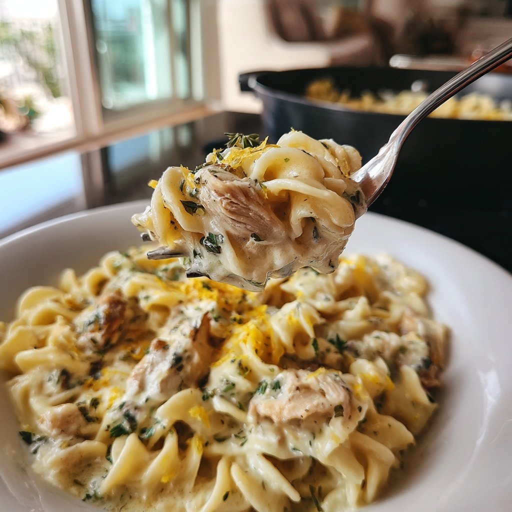 Creamy Lemon Chicken Pasta
