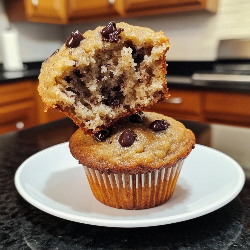 Banana Chocolate Chip Muffins